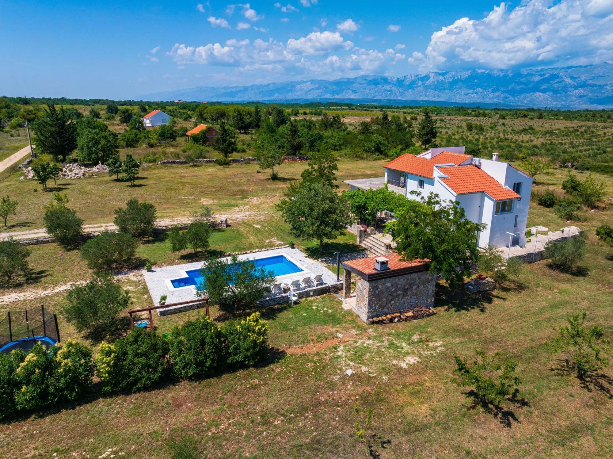 Villa Mandorla With Private Pool Zadar Exterior photo